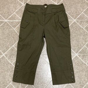 Forever 21 Military Inspired Capri Pants